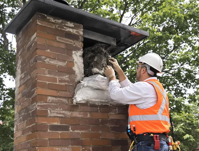 Humane removal of debris and animals by Windsor Chimney Sweep in Windsor, CO