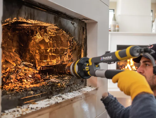 Professional chimney cleaning by Windsor Chimney Sweep in Windsor, CO