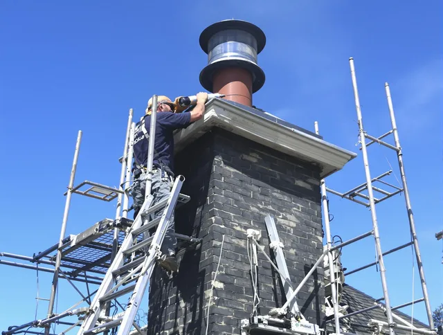 Sturdy chimney crown finished by Windsor Chimney Sweep in Windsor, CO