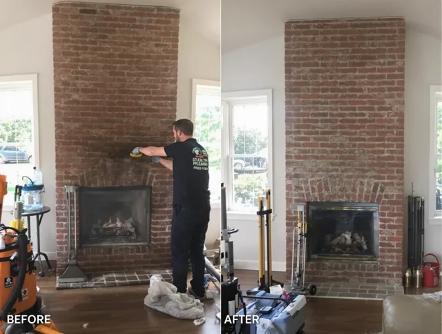 Finished chimney sweeping service by Windsor Chimney Sweep in Windsor, CO