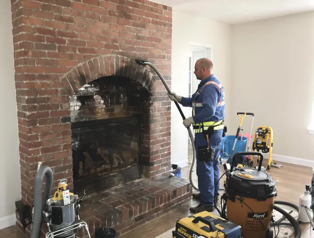 Windsor Chimney Sweep expert performing detailed chimney sweep in Windsor, CO
